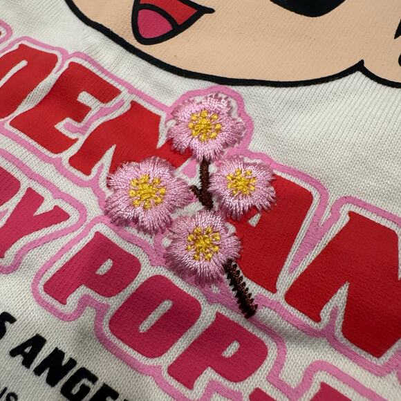 Golden Ant Astro Boy Pop-Up Anime Tee Cream Embroidered Graphic Mens M - Picture 4 of 8